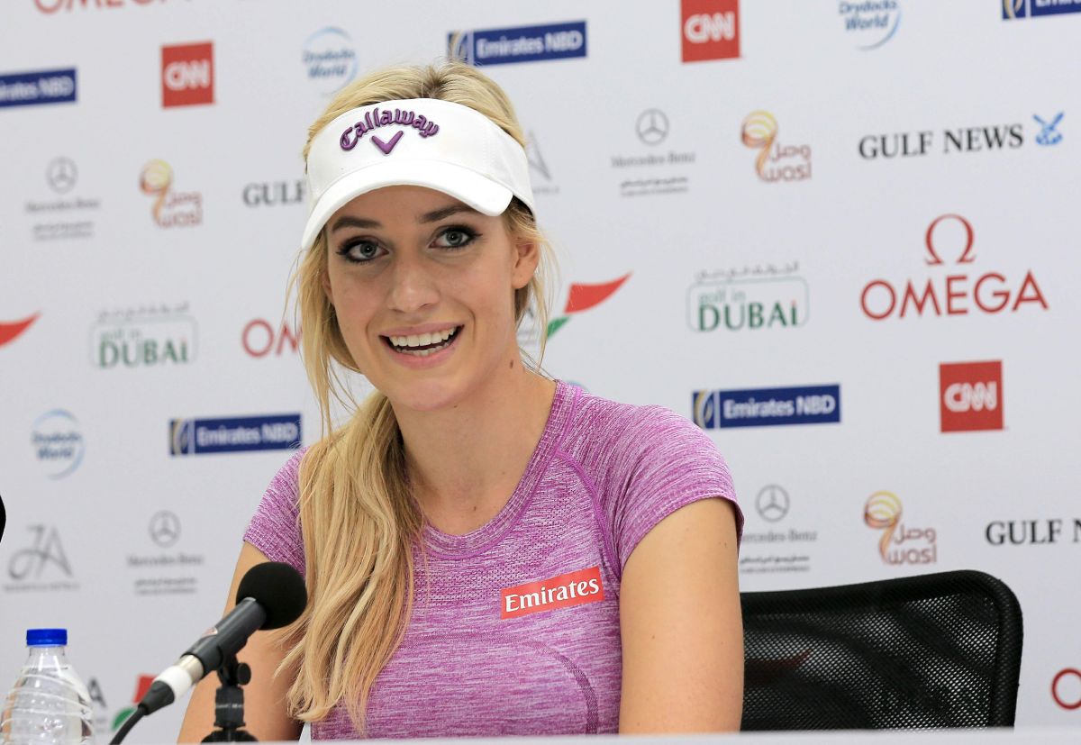 PAIGE SPIRANAC at Omega Dubai Ladies Masters 2015 – HawtCelebs