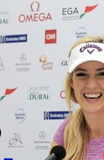 PAIGE SPIRANAC at Omega Dubai Ladies Masters 2015