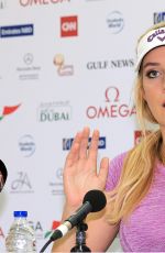 PAIGE SPIRANAC at Omega Dubai Ladies Masters 2015