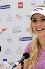 PAIGE SPIRANAC at Omega Dubai Ladies Masters 2015