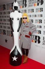 PAM HOGG at Brit Awards 2016 Nominations Launch in Waterloo 01/14/2016