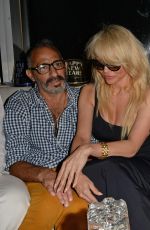 PAMELA ANDERSON Celebrates New Year