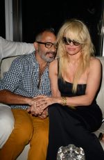 PAMELA ANDERSON Celebrates New Year
