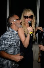 PAMELA ANDERSON Celebrates New Year
