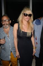 PAMELA ANDERSON Celebrates New Year