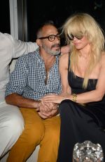 PAMELA ANDERSON Celebrates New Year