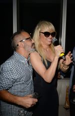 PAMELA ANDERSON Celebrates New Year
