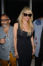 PAMELA ANDERSON Celebrates New Year