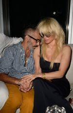 PAMELA ANDERSON Celebrates New Year