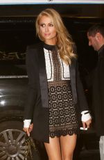 PARIS HILTON Arrives at Palm Restaurant in Beverly Hills 01/06/2016