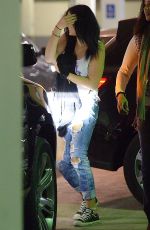 PARIS JACKSON at a Hair Salon in Los Angeles 01/16/2016
