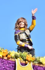 PAULA ABDUL at The Rose Parade in Pasadena 01/01/2016