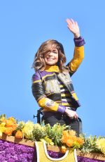 PAULA ABDUL at The Rose Parade in Pasadena 01/01/2016