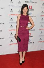 PERREY REEVES at LA Art Show and Los Angeles Fine Art Show’s 2016 Opening Night Premiere Party 01/27/2016