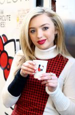 PEYTON LIST at Hello Kitty by Opi Collection Launch in New York 01/21/2016