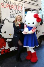 PEYTON LIST at Hello Kitty by Opi Collection Launch in New York 01/21/2016