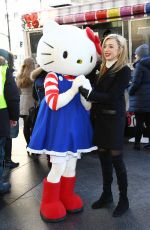 PEYTON LIST at Hello Kitty by Opi Collection Launch in New York 01/21/2016