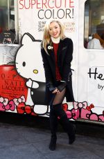 PEYTON LIST at Hello Kitty by Opi Collection Launch in New York 01/21/2016