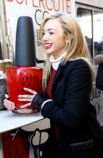 PEYTON LIST at Hello Kitty by Opi Collection Launch in New York 01/21/2016