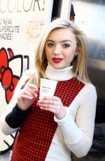 PEYTON LIST at Hello Kitty by Opi Collection Launch in New York 01/21/2016