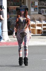 PHOEBE PRICE in Tights Out in Beverly Hills 01/28/2016