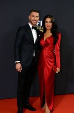 PILAR RUBIO and Serhio Ramos af Fifa Ballon D
