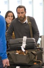 PIPPA MIDDLETON at Gatwick Airport 01/08/2016