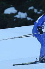 PIPPA MIDDLETON Skiing at Inferno Muerren in the Schiltron in Switzerland 01/23/2016