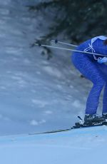 PIPPA MIDDLETON Skiing at Inferno Muerren in the Schiltron in Switzerland 01/23/2016