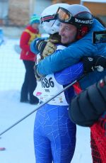 PIPPA MIDDLETON Skiing at Inferno Muerren in the Schiltron in Switzerland 01/23/2016