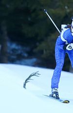 PIPPA MIDDLETON Skiing at Inferno Muerren in the Schiltron in Switzerland 01/23/2016