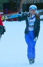 PIPPA MIDDLETON Skiing at Inferno Muerren in the Schiltron in Switzerland 01/23/2016