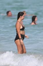 PIXIE GELDOF in Bikini at a Beach in Miami 01/01/2016