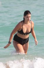PIXIE GELDOF in Bikini at a Beach in Miami 01/01/2016