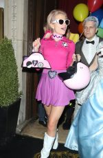 PIXIE LOTT at Cartoon-themed Party Celebrating Her 25th Birthday in London 01/12/2016