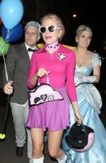 PIXIE LOTT at Cartoon-themed Party Celebrating Her 25th Birthday in London 01/12/2016