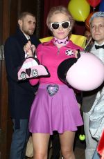 PIXIE LOTT at Cartoon-themed Party Celebrating Her 25th Birthday in London 01/12/2016