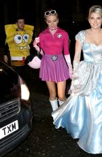 PIXIE LOTT at Cartoon-themed Party Celebrating Her 25th Birthday in London 01/12/2016
