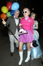 PIXIE LOTT at Cartoon-themed Party Celebrating Her 25th Birthday in London 01/12/2016