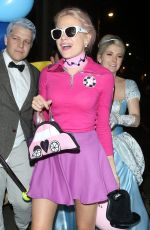 PIXIE LOTT at Cartoon-themed Party Celebrating Her 25th Birthday in London 01/12/2016