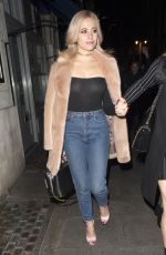 PIXIE LOTT Leaves Toy Room Nightclub in London 01/23/2016