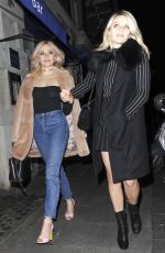 PIXIE LOTT Leaves Toy Room Nightclub in London 01/23/2016