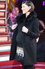 Pregnant EMMA WILLIS at Big Brother House in Borehamwood 01/29/2016