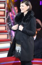 Pregnant EMMA WILLIS at Big Brother House in Borehamwood 01/29/2016