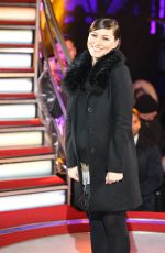 Pregnant EMMA WILLIS at Big Brother House in Borehamwood 01/29/2016