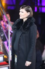 Pregnant EMMA WILLIS at Big Brother House in Borehamwood 01/29/2016