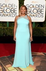 QUEEN LATIFAH at 73rd Annual Golden Globe Awards in Beverly Hills 10/01/2016