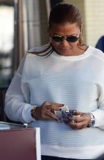 QUEEN LATIFAH Leaves Palm Restaurant in Beverly Hills 01/28/2016