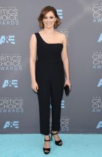 RACHEL BLOOM at Critics’s Choice Awards 2016 in Santa Monica 01/17/2016