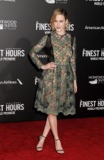 RACHEL BROSNAHAN at The Finest Hours Premiere in Los Angeles 01/25/2016